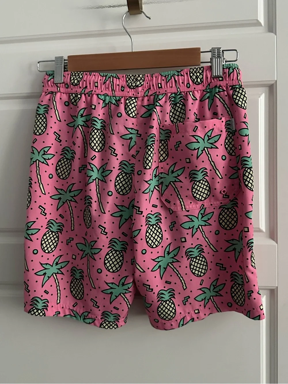 Maamgic BeachBlissII Kids Pineapple Swim Trunks with compression liner